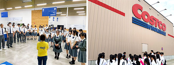 経ビ科２年企業見学1